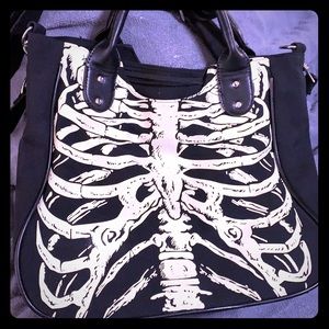 Skeleton purse